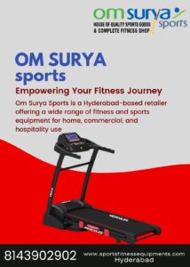Read more about the article Fast & Affordable Treadmill Delivery Across Hyderabad by OM SURYA SPORTS