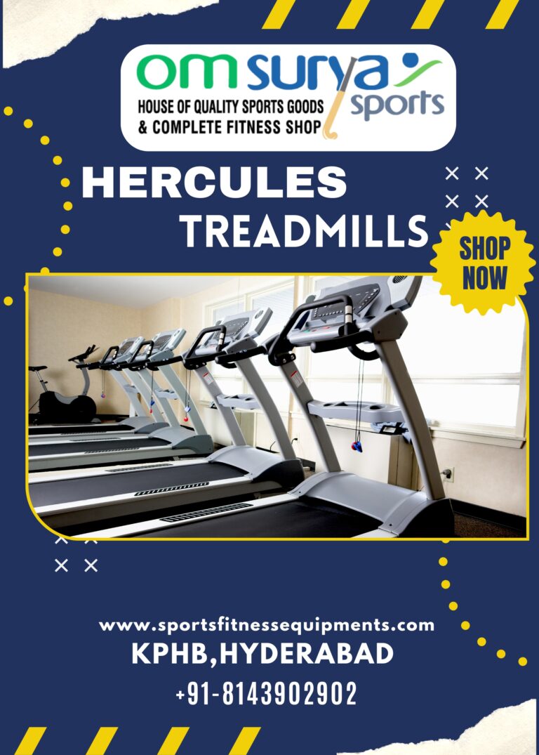 Explore a Wide Range of Fitness Equipment in Hyderabad at OM SURYA SPORTS