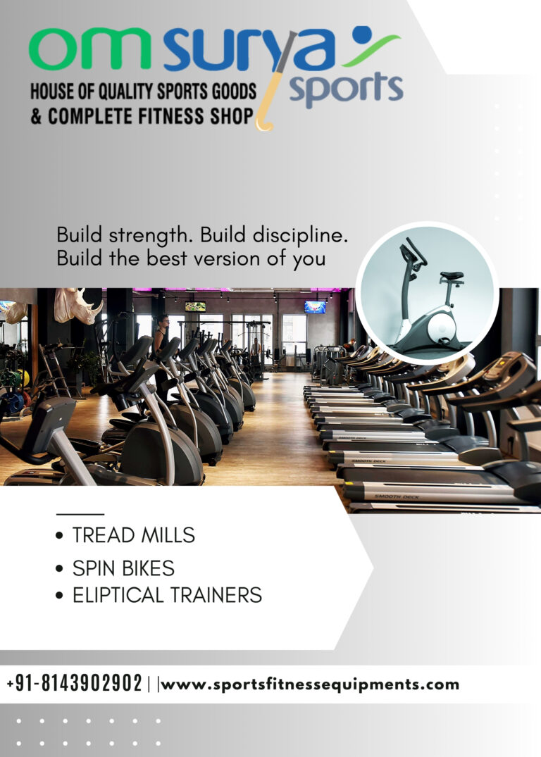 Fast & Affordable Treadmill Delivery Across Hyderabad by OM SURYA SPORTS