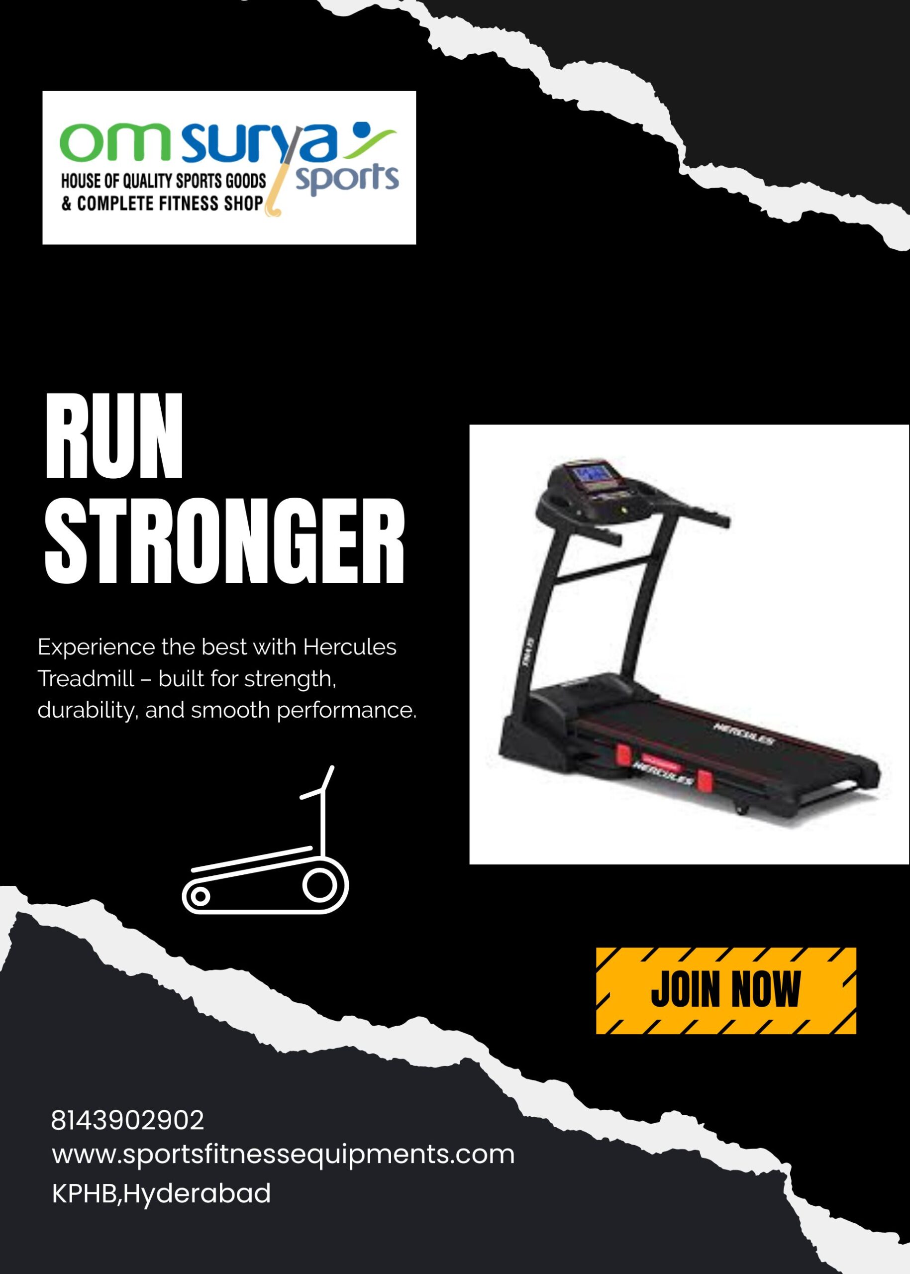 Read more about the article Best Hercules fitness dealers in Hyderabad | Om Surya Sports